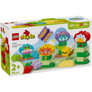 LEGO 10444 創意花園和花朵《熊樂家 高雄樂高專賣》DUPLO 大磚 幼兒積木 得寶系列