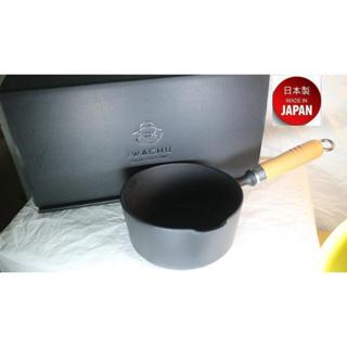 IWACHU~日本製造~本場盛岡~240383~湯鍋~可拆卸木柄~可單獨進烤箱~鐵鍋~