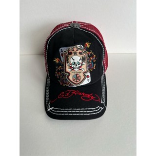 Ed Hardy 絕版 現貨 網帽 骷髏頭 車繡 卡車帽 脫線設計 全新真品 老帽 美國姐妹屋