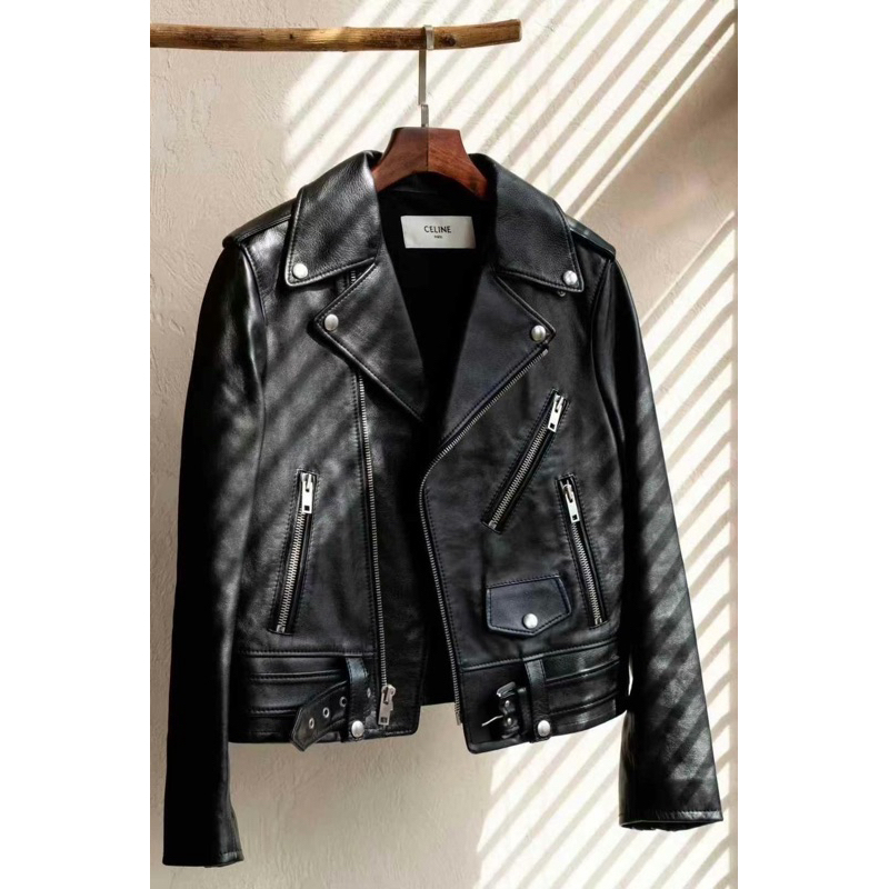 Celine Bikejacke  純皮機車夾克