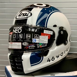 『Riderment』實體店✨現貨✨ARAI RAPIDE-NEO 46WORKS 限量聯名 復古帽 全罩安全帽