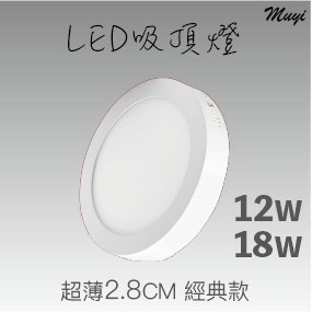 「臺灣24H出貨」柔光型 LED 省電吸頂燈 吸頂燈 客廳 臥室燈 走道燈 保固一年