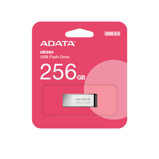 ADATA威剛 UR350無蓋金屬隨身碟 FAT32 256G 256GB USB UR350-256G-RSR/BK