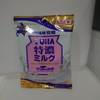 味覺糖 UHA 特濃牛奶糖 硬糖 現貨 拜拜 生日 奶素