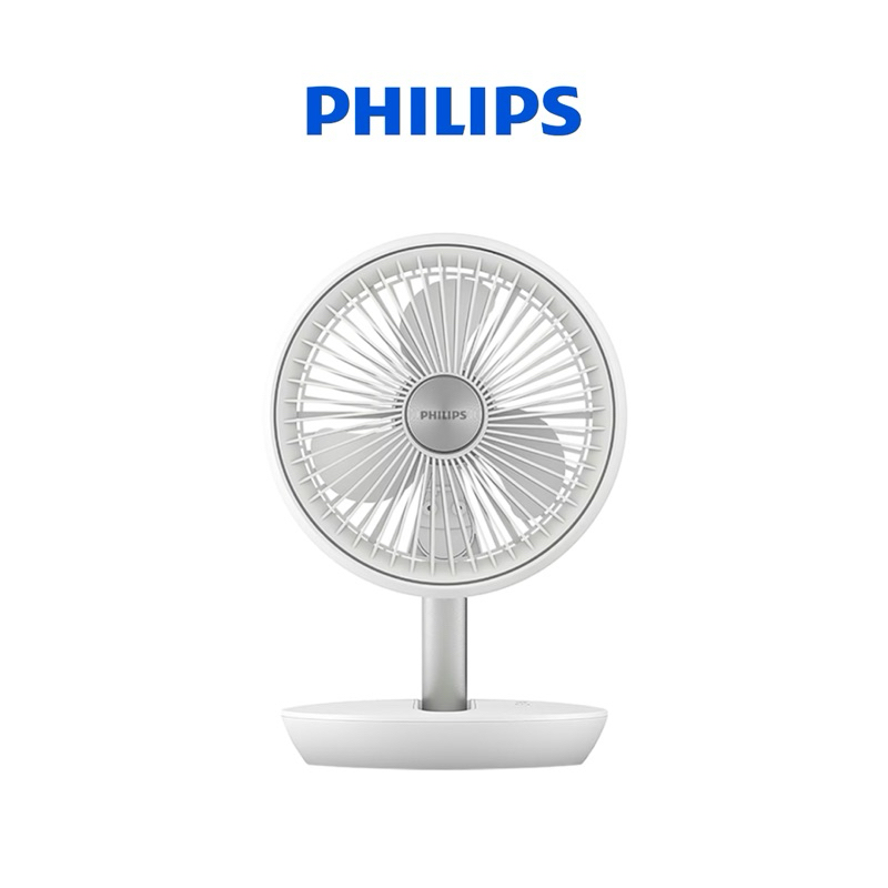 【PHILIPS 飛利浦】摺疊風扇 涼風扇 行動循環扇 Type c 隨身風扇 四段風速 充電式 ACR2124DX