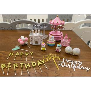 生日蛋糕 裝飾品 音樂盒 玩具擺件