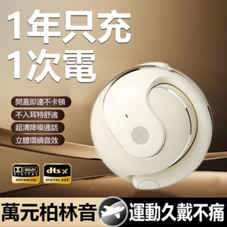 ✨臺灣現貨 特價出清✨2024新款不入耳 藍芽耳機 無線耳機 耳機 骨傳導耳機 無線耳骨耳機運動 久戴不痛 華為蘋果通用