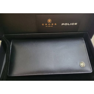 產品專櫃品牌 CROSS 限量 頂級NAPPA小牛皮 金標22卡1零錢袋長夾黑色 送禮皮夾