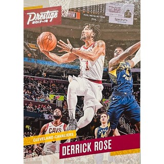 DERRICK ROSE 2017-18 PANINI PRESTIGE #17 騎士隊 飆風玫瑰 籃球卡