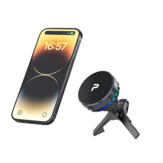 POLYWELL Magsafe Qi2 15W無線車充支架 半導體致冷散熱 BSMI NCC認證