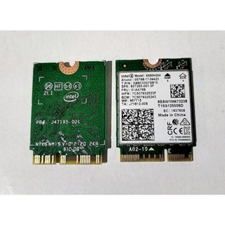 INTEL 英特爾 9560NGW SPS 937263-001 0F M.2 無線網路卡 網絡卡01AX768A