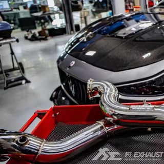 Fi EXHAUST Maserati Ghibli S Q4 瑪莎拉蒂 當派 排氣 底盤 【YGAUTO】