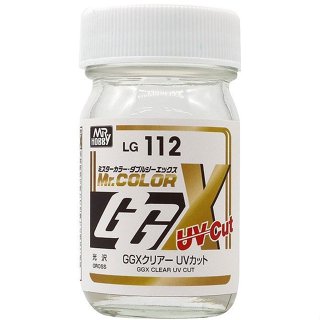 (大鳥叔叔模型) gunze郡氏 ggx lg112 透明亮光漆 抗uv 60ml 丙烯酸樹脂塗料