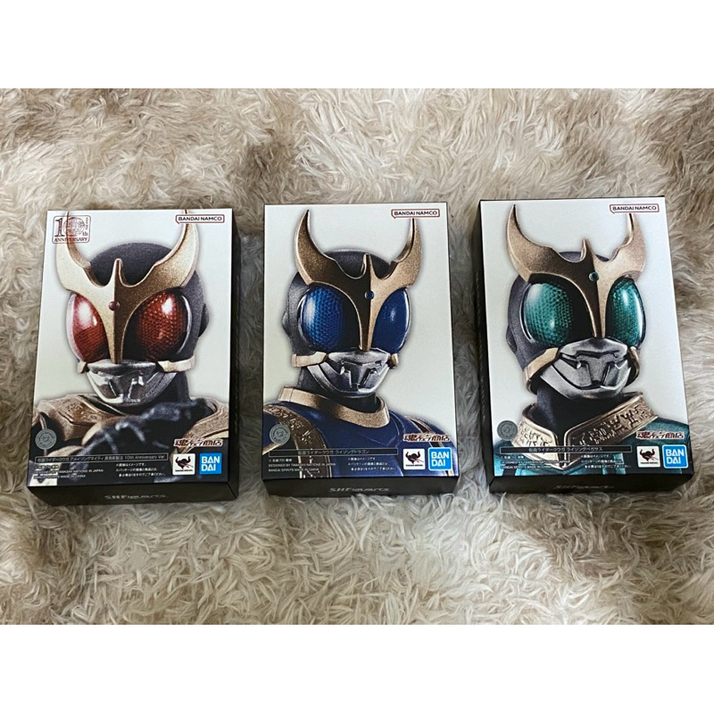 假面騎士S.H.Figuarts真骨彫製法 KUUGA 10週年 空我驚異全能 空我昇華青龍 空我昇華飛馬型態（全新）