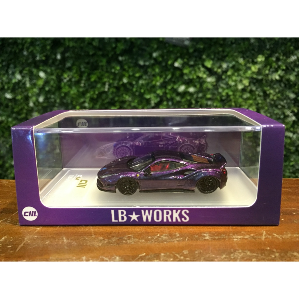 1/64 CM-Model LBWK Ferrari 488 GTB Chameleon CM64LB48804【MGM
