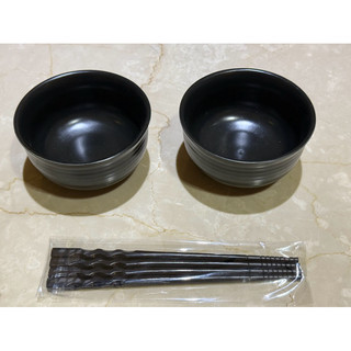 ☆ CLASSY ☆ Phyllotex竹炭碗筷組 餐具組 2入