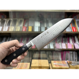 2025新春👍 日本製🇯🇵 藤次郎 霞流 三德刀 大馬士革 ダマスカス 三德 170mm 菜刀 切菜萬用 F-659
