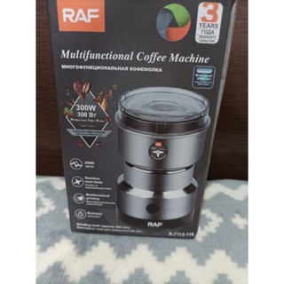 全新 RAF 110V 300W多功能不銹鋼四刀刃研磨機，咖啡磨豆機，堅果研磨機，香料草藥研磨機。