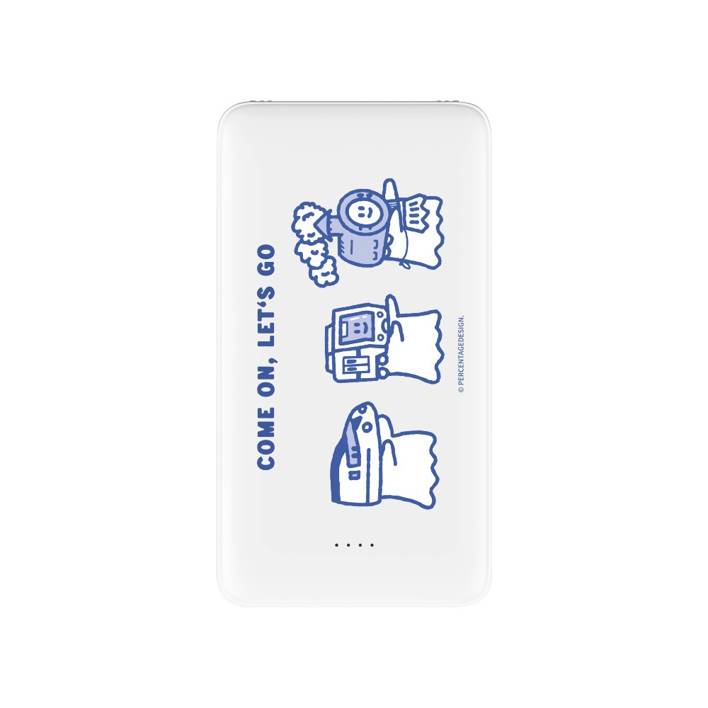 【TOYSELECT】Percentage交通工具頭套雙線快充10000mAh行動電源