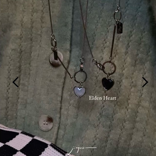 jingoo E018 Elden Heart項鍊 #黑