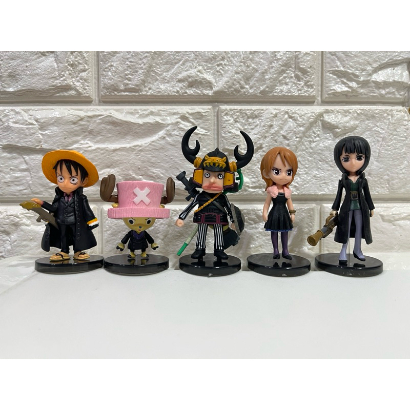 航海王 海賊王 ONE PIECE 10週年 劇場版 羅賓香吉士佛朗基索隆布魯克娜美騙人布 無盒港版 擺飾 共9款