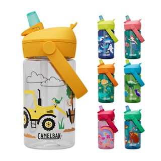 美國 CAMELBAK Flip Straw Kids 兒童吸管運動水瓶400ml RENEW(多款可選)