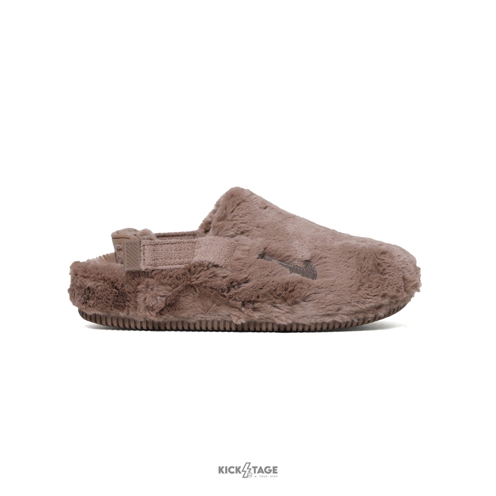 NIKE W CALM MULE 'BROWN' 咖啡色 絨毛 休閒 穆勒鞋 懶人鞋 拖鞋【FZ3118-200】
