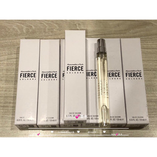 ABERCROMBIE & FITCH天生無畏男性古龍水10ml/噴式香水筆FIERCE A&F肌肉男 經典方便攜帶補香