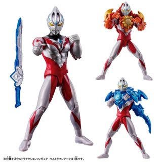 現貨 BANDAI 超人力霸王 雅克 ARC 可動公仔 烈日 皓月裝甲套組