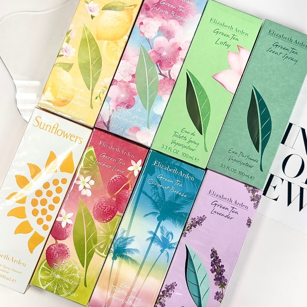 Elizabeth Arden  雅頓 綠茶香水蓮花/薰衣草/無花果/含羞草/香櫞小蒼蘭 /粉嫩櫻花 100ml◆NAN