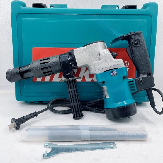 全新免運 牧田makita HM0810 電動鎚電鎬鴨頭阿自力日本製專業水電.拆除打石泥作業.板模裝潢 110V暴力鎚鑽