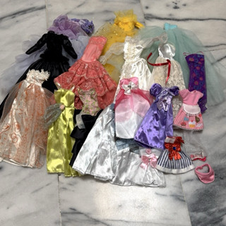 各種芭比娃娃衣服 二手芭比娃娃禮服 手作禮服 莉卡禮服
