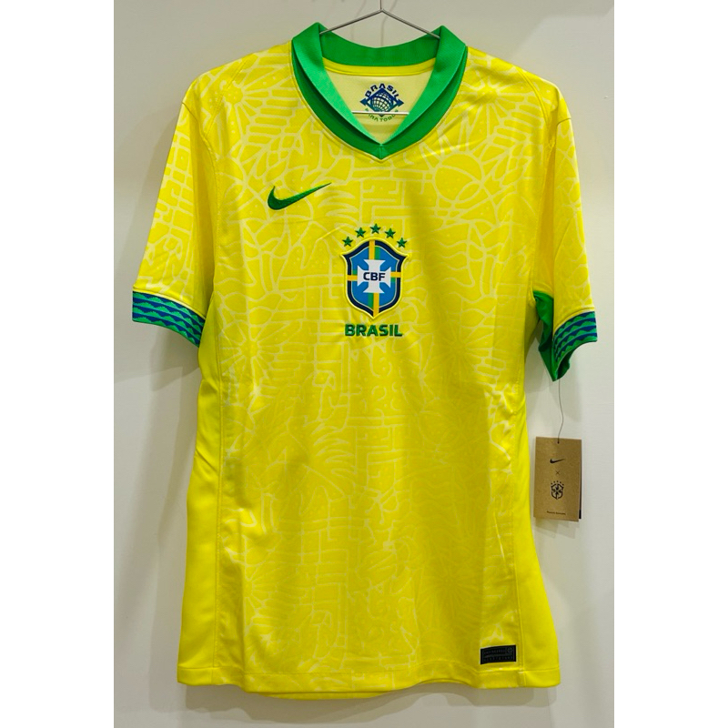 巴西主場球迷版短袖球衣 Nike Brazil Home Kit 2024 Copa America