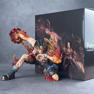 【限時折扣】海賊王 火拳 艾斯 共鳴系列 公仔 GK 手辦 模型 玩偶 雕像 景品 二次元 動漫 周邊 桌面 機箱 擺件