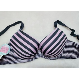 ☆瑪登瑪朵☆迷人內衣--(粉黑--70D.70E.).250