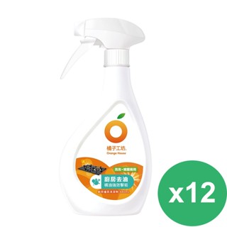 免運○原廠公司貨○橘子工坊廚房爐具專用清潔劑480ml*12/箱~jay購物~