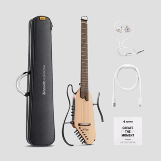 【胖子家樂器】靜音吉他 DONNER HUSH-I PRO Silent Guitar 無頭 白色 原木色