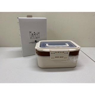 全新轉售 臺灣製 理膚寶水多層野餐盒 雙層扣式手提餐盒 便當盒 餐盒 不鏽鋼+pp 雙層餐盒