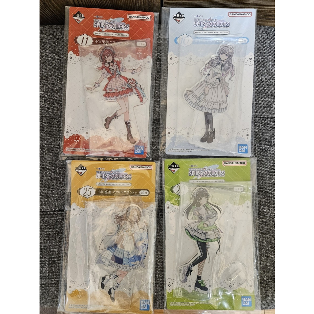 現貨 一番賞 偶像大師 閃耀色彩 Lolita Fashion Collection 立牌 黛冬優子 幽谷霧子 小宮果穗