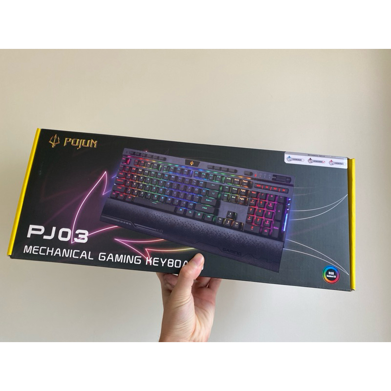 PJ03 RGB 電競鍵盤 9.9成新