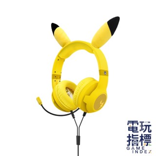 【電玩指標】十倍蝦幣 NS Switch HORI NSW-550 頭戴式 耳機麥克風 皮卡丘 扮裝 耳麥 語音聊天 造