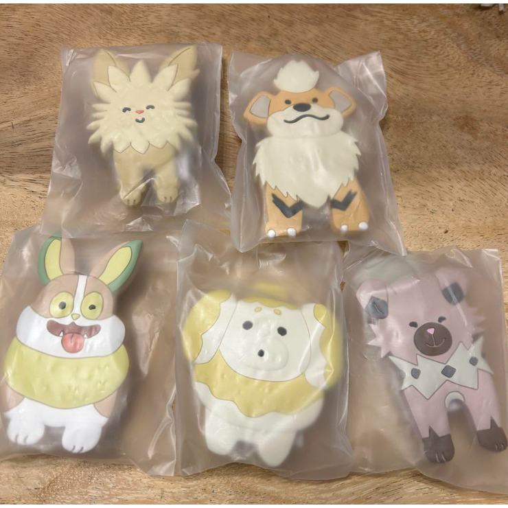 【訊地ノ心】寶可夢中心●My Little Bestie - 小小夥伴●來電汪、卡蒂狗、岩狗狗、狗仔包 磁吸式多用途夾