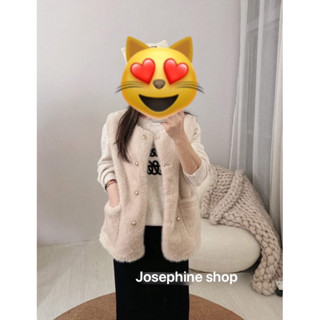 조세핀Josephine shop 조세핀闆娘自留款水貂毛毛背心