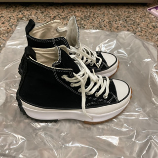 converse 高筒厚底帆布鞋 厚底鞋 增高鞋