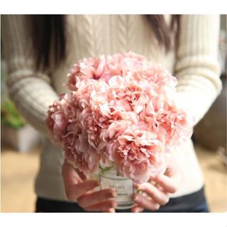 ~Serena House~仿真花-模擬牡丹 西洋玫瑰 不凋花 永生花 婚禮佈置 仿真花 假花 塑膠花 居家佈置 假花