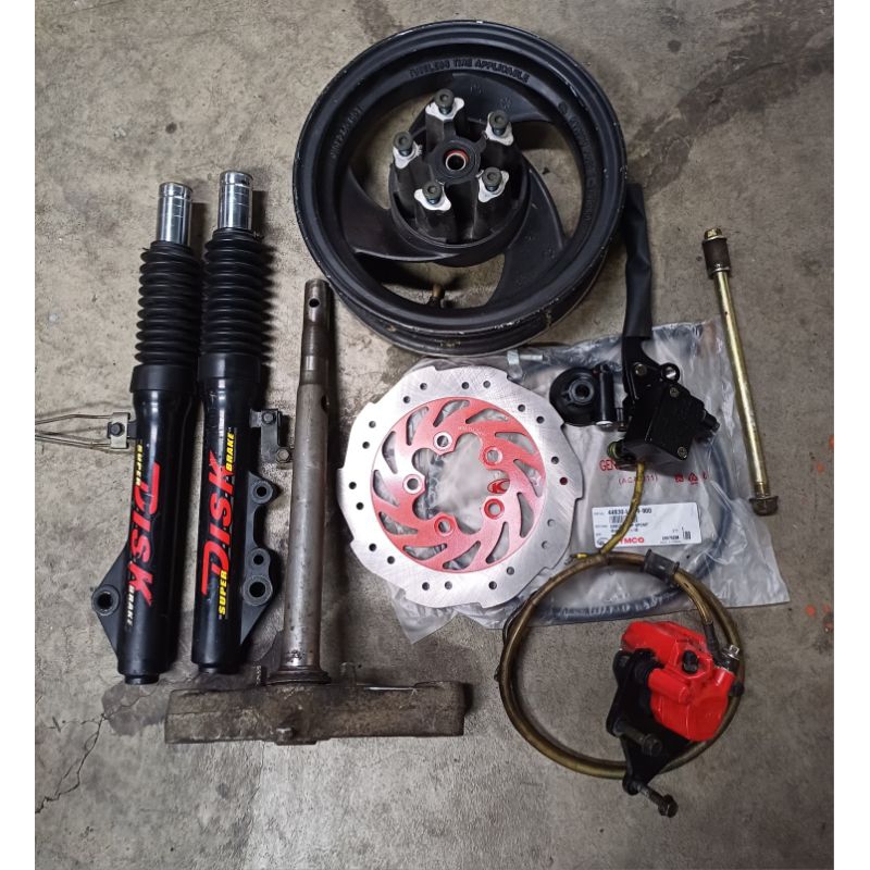 二手光陽GP125前碟煞總成
