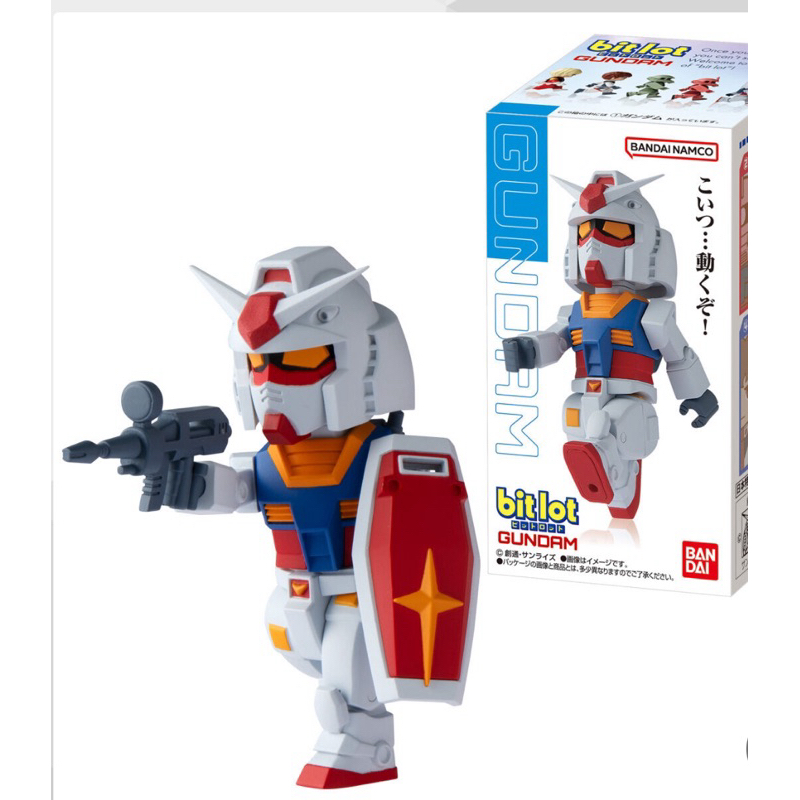 確認款 鋼彈 Bit Lot 超可愛 rx78 機動戰士鋼彈 萬代 日本 盒玩 初鋼 rx-78 機動戰士 bitlot