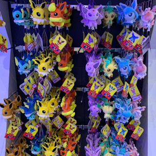 日本/寶可夢現貨/Pokémon Dolls伊布系列吊飾