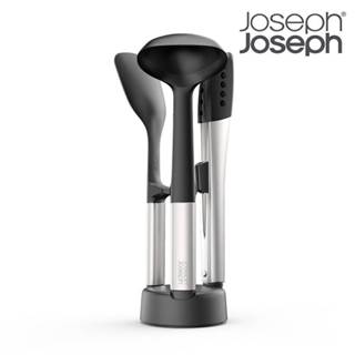 【Joseph Joseph】Elevate系列不沾桌矽膠料理鏟杓3件組(附立座)｜官方旗艦店