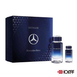 Mercedes Benz 賓士 極緻藍韻 男性淡香精 120ml 禮盒（兩件組）〔 10點半香水美妝 〕